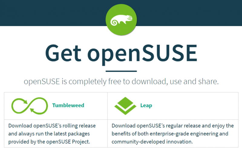 Get openSUSE