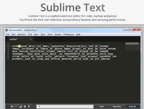 Sublime Text The text editor you ll fall in love with