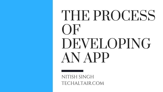 process of developing an app